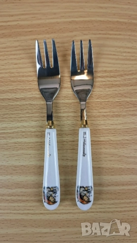 Комплект прибори с детски мотив - M. J. Hummel, снимка 8 - Прибори за хранене, готвене и сервиране - 51779478