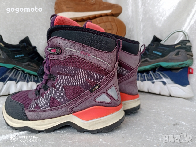 детски водоустойчиви туристически унисекс маратонки GORE-TEX®, original ecco® RECEPTOR, N- 31 - 32, снимка 6 - Детски маратонки - 44572487