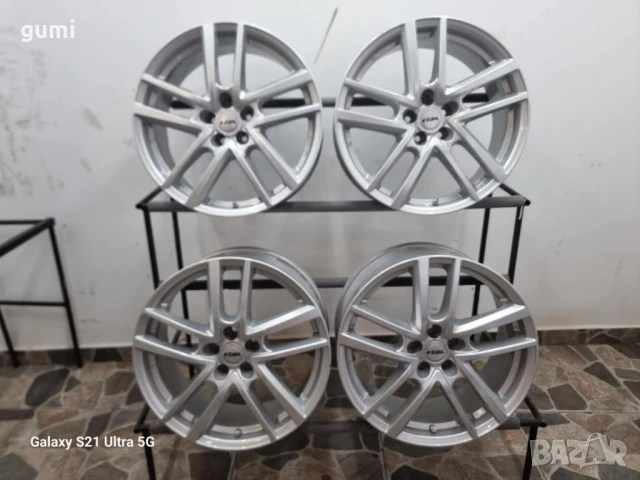 4бр 18ски джанти RIAL за AUDI, VW, SEAT 5х100мм A180178 , снимка 5 - Гуми и джанти - 51351707