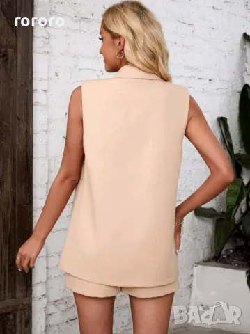 Бежов Костюм- С размер, снимка 3 - Костюми - 50201658