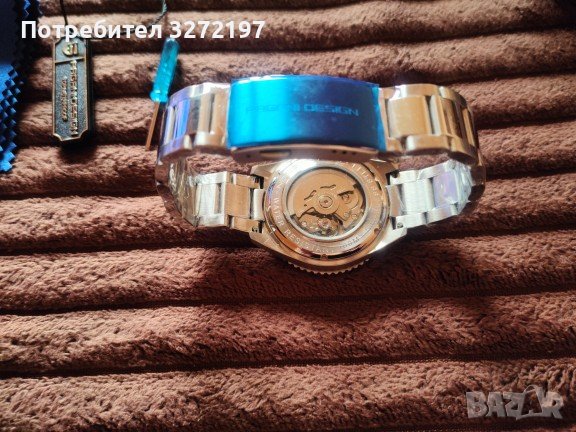 PAGANI DESIGN DIVER'S автоматичен часовник с Японски маханизъм SEIKO NH35,стъкло сапфир,водоустойчив, снимка 7 - Мъжки - 41757536