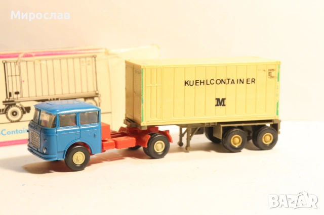 PERMOT 1/87 ШКОДА ЛИАЗ SKODA LIAZ КАМИОН КОЛИЧКА МОДЕЛ, снимка 2 - Колекции - 53664890