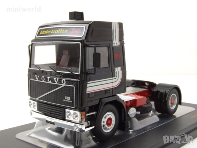 Volvo F12 влекач 1981 - мащаб 1:43 на IXO моделът е нов в PVC дисплей-кейс, снимка 8 - Колекции - 41964733