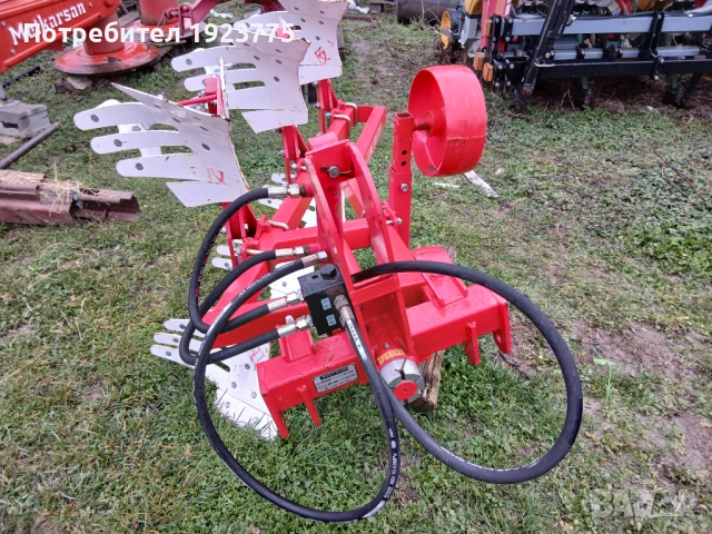 Плуг за малък тракнор, снимка 2 - Градинска техника - 53679209