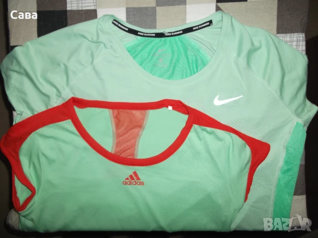 Тениски NIKE ,ADIDAS  дамски,Л-ХЛ-2ХЛ /резеда,синя/