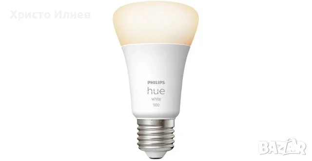 Смарт крушка Philips HUE White LED 9.5W E27, снимка 2 - Крушки - 56409180