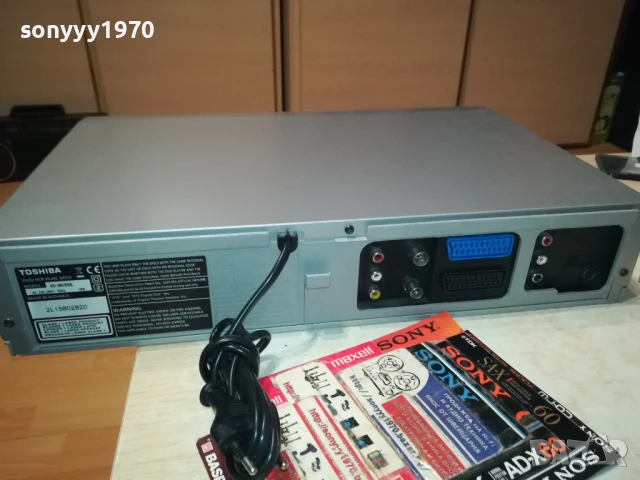 TOSHIBA SD-36VESE DVD/VHS VIDEO 1708251021LCHERY, снимка 16 - Плейъри, домашно кино, прожектори - 51390122