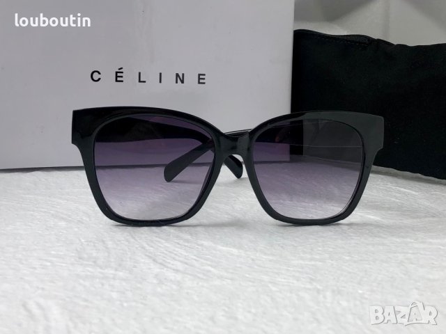 Celine 2023 дамски слънчеви очила котка два цвята, снимка 9 - Слънчеви и диоптрични очила - 40791567