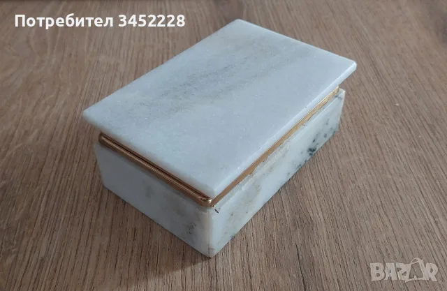 Кутийка от мрамор за ценители , снимка 4 - Антикварни и старинни предмети - 55802058
