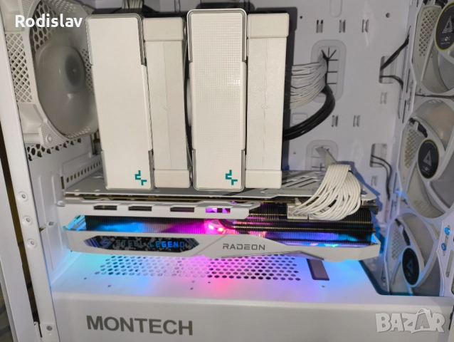 ASRock Radeon RX 7700 XT Steel Legend OC 12G GDDR6 с 2 години гаранция, снимка 5 - Видеокарти - 52918250