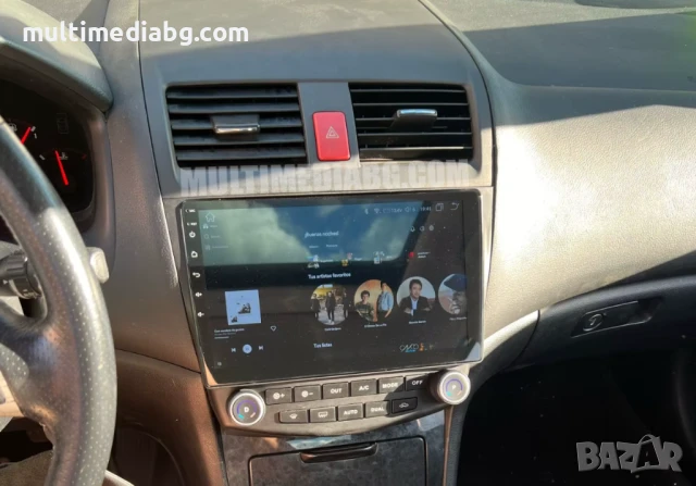 Honda Accord 7 2003г-2008г Мултимедия Навигация Android, снимка 6 - Аксесоари и консумативи - 50070120