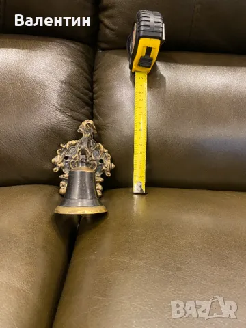 Стар звънец. Бронз. Приятен мелодичен звук.