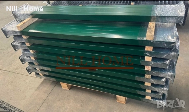 Поцинкована мрежа с декорация ( ИЗКУСТВЕНА ТРЕВА ) 4 мм тел. 40 мм. Око, снимка 14 - Огради и мрежи - 52303785