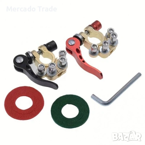 Комплект клеми Mercado Trade, За акумулатор, Бърза връзка, 2бр