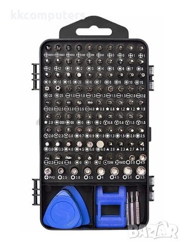 SHARDEN комплект отвертки 122 в 1 (X001PBB36L), снимка 3 - Отвертки - 52214206