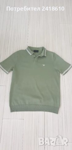 Emporio Armani Cotton Knit Mens Size 50 / L  ОРИГИНАЛ! Мъжка Тениска!, снимка 10 - Тениски - 47357633