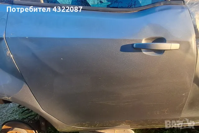Задна дясна врата и десен калник OPEL MERIVA B / Мерива 2011г., снимка 5 - Части - 49426318
