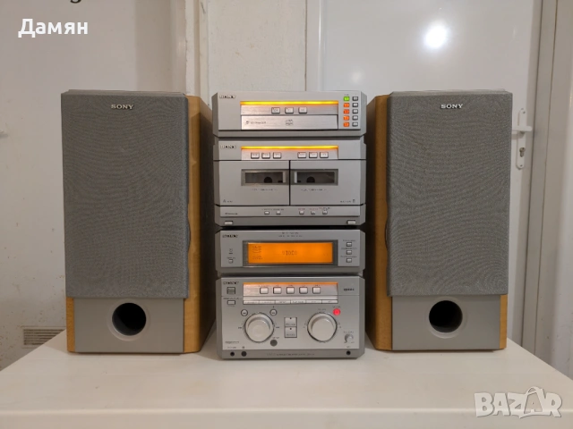 Стерео уредба Sony MHC-NX3AV 90 W + 90 W (DIN), снимка 2 - Аудиосистеми - 53056253