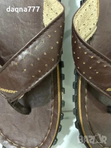 Нови олекотени кожени чехли / джапанки, снимка 12 - Джапанки - 51142613