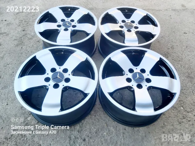4 броя алуминиеви джанти за Мercedes-Benz E-Class 16, снимка 4 - Гуми и джанти - 49823399