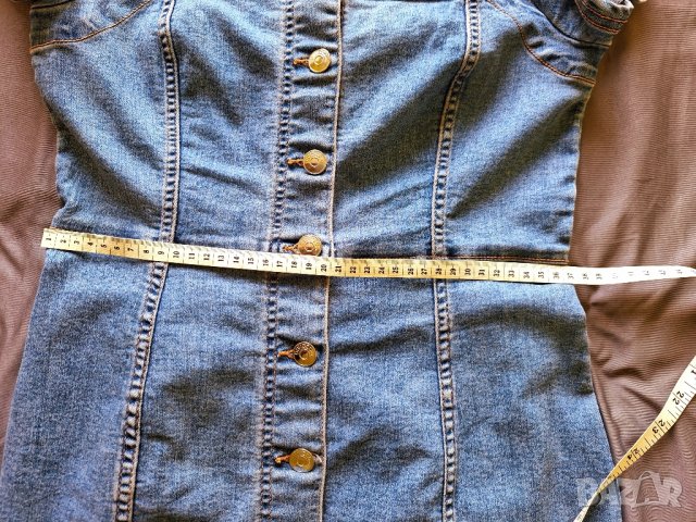 H&M дънкова рокля , снимка 3 - Рокли - 41965654