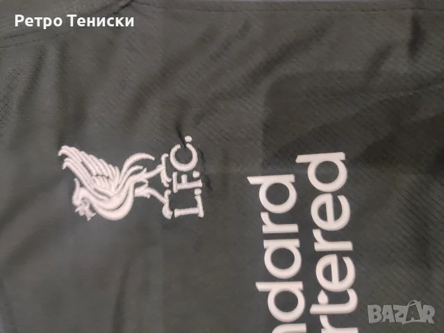 Тениска на Liverpool черна сезон 2024-2025 VIRGIL #4, снимка 3 - Тениски - 56313216