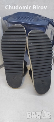 Черни дамски сандали, снимка 2 - Сандали - 51537746