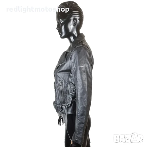 📌 5262 Superdry Дамско кожено яке | Рокерия | НОВО | Размер 38 | 250 лв., снимка 4 - Аксесоари и консумативи - 50888816