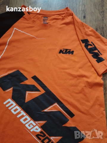 KTM - страхотна мъжка тениска КАТО НОВА ХЛ, снимка 3 - Тениски - 51476497