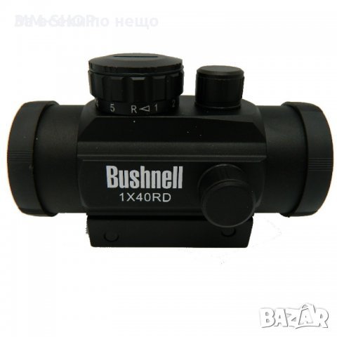 Оптически прицел бързомер Bushnell 1x40 , бързомерец, черен, снимка 2 - Оборудване и аксесоари за оръжия - 42267281