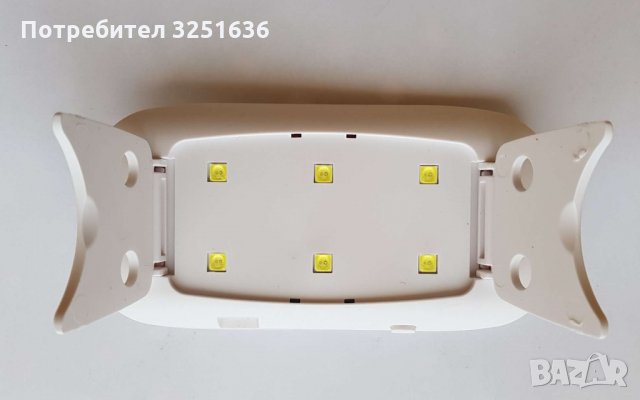 UV LED лампа мини BESTSUIT УВ ЛЕД ЛАМПА, снимка 3 - Маникюр и педикюр - 35903866