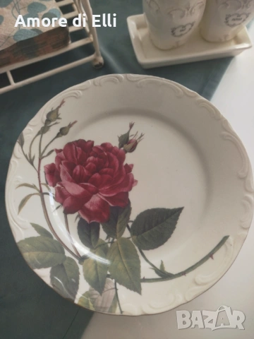 Нов красив порцеланов сервиз 6 части