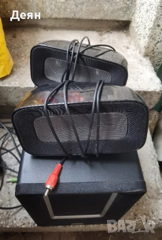 Philips spa 4310, 2.1 speaker system, снимка 5 - Тонколони - 50856345