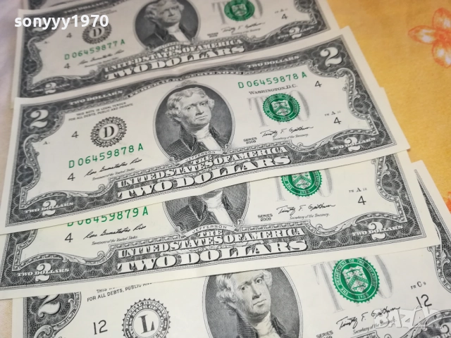 2 ДОЛАРА ЗА КОЛЕКЦИЯ 0912250733, снимка 9 - Нумизматика и бонистика - 52702278