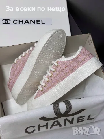 Chanel Дамски Маратонки👟Дамски Спортни Обувки Шанел👟Кецове - Различни Цветове Код SEM-308, снимка 2 - Маратонки - 55783199