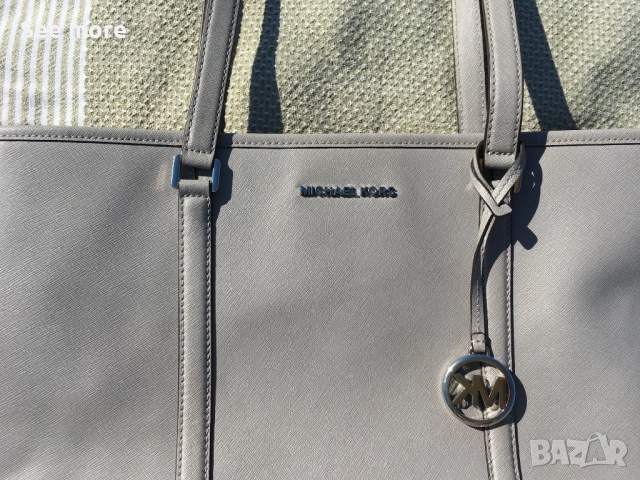 Michael Kors Jet Set кожена чанта, снимка 5 - Чанти - 52074151