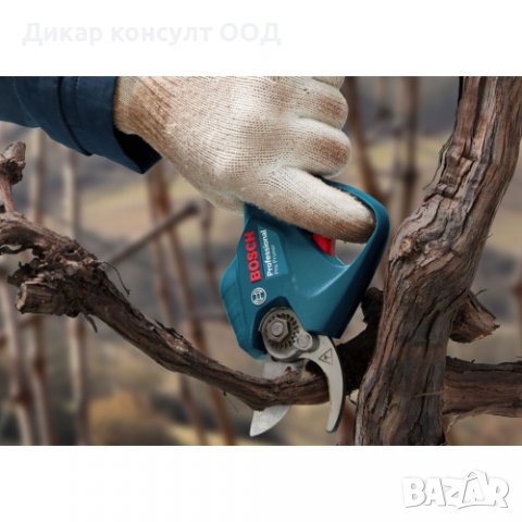 Акумулаторна лозарска ножица BOSCH Pro Pruner, снимка 6 - Градинска техника - 39679337