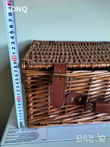 Страхотна Ратанова Кошница За Пикник За Двама, снимка 7 - Палатки - 51780313