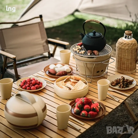 Продавам: Нов комплект прибори и съдове за къмпинг и туризъм, снимка 7 - Кутии за храна - 51454215