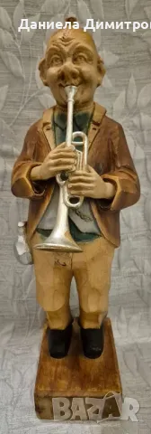 Дървена фигура, музикант