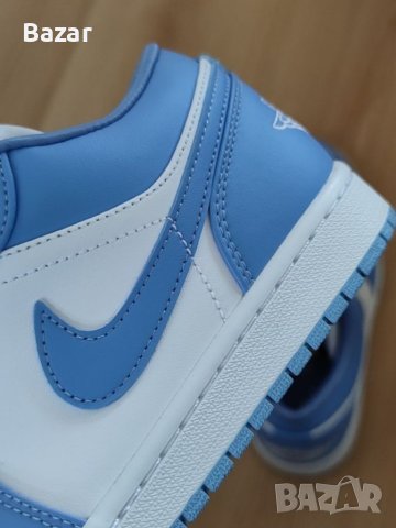 Нови Оригинални Обувки Размер 40 Номер Nike UNC Blue Сини Бели Маратонки унисекс , снимка 8 - Маратонки - 40312802