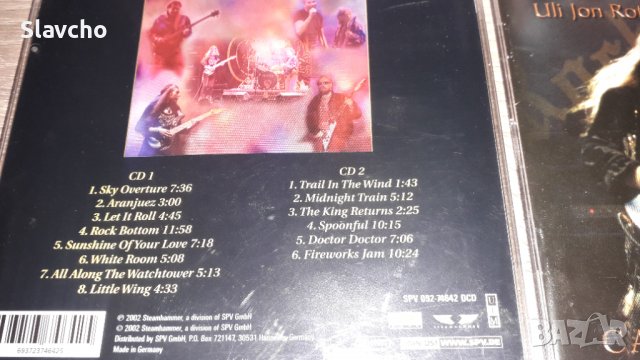 Компакт диск на - Legends Of Rock – Live At Castle Donington/ Uli Jon Roth/ Jack Bruce /UFO  2002 , снимка 11 - CD дискове - 39528204
