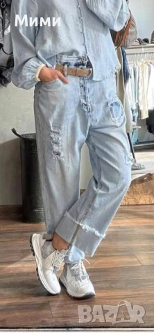 Уникални дънки Fetish-страхотен модел и деним, снимка 5 - Дънки - 53840594