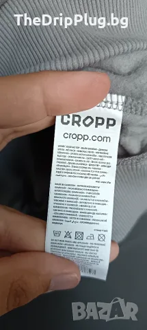 Cropp дамски суичър размер L в сиво hoodie отлично състояние , снимка 4 - Суичъри - 55838436