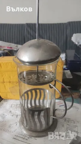 Стъклен стар чайник, снимка 5 - Съдове за готвене - 48267320