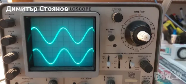 Осцилоскоп Tektronix 422, снимка 8 - Друга електроника - 55969165