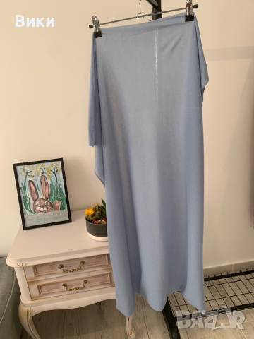 Голям шал от нежно плетиво, снимка 2 - Шалове - 44829792