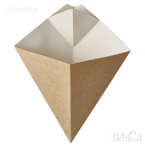 Дървени прибори за хранене и хартиени кутии за торти и пасти  и чантички, снимка 4 - Кутии за храна - 34066872