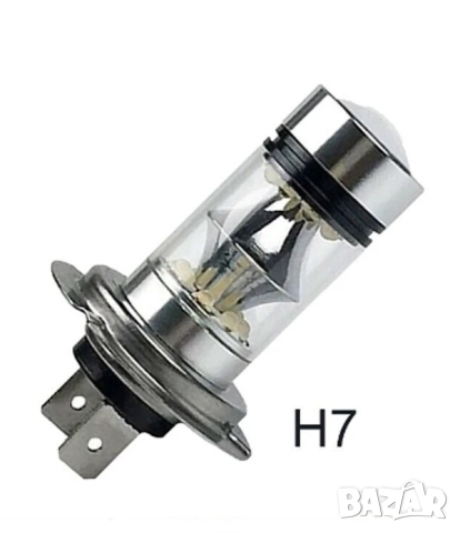 H7 LED крушки за кола, снимка 2 - Аксесоари и консумативи - 44798236