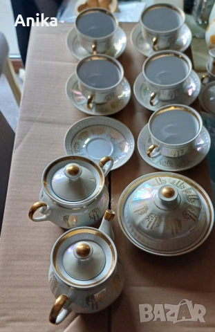 Сервиз за кафе - 14 части, снимка 3 - Сервизи - 53775121